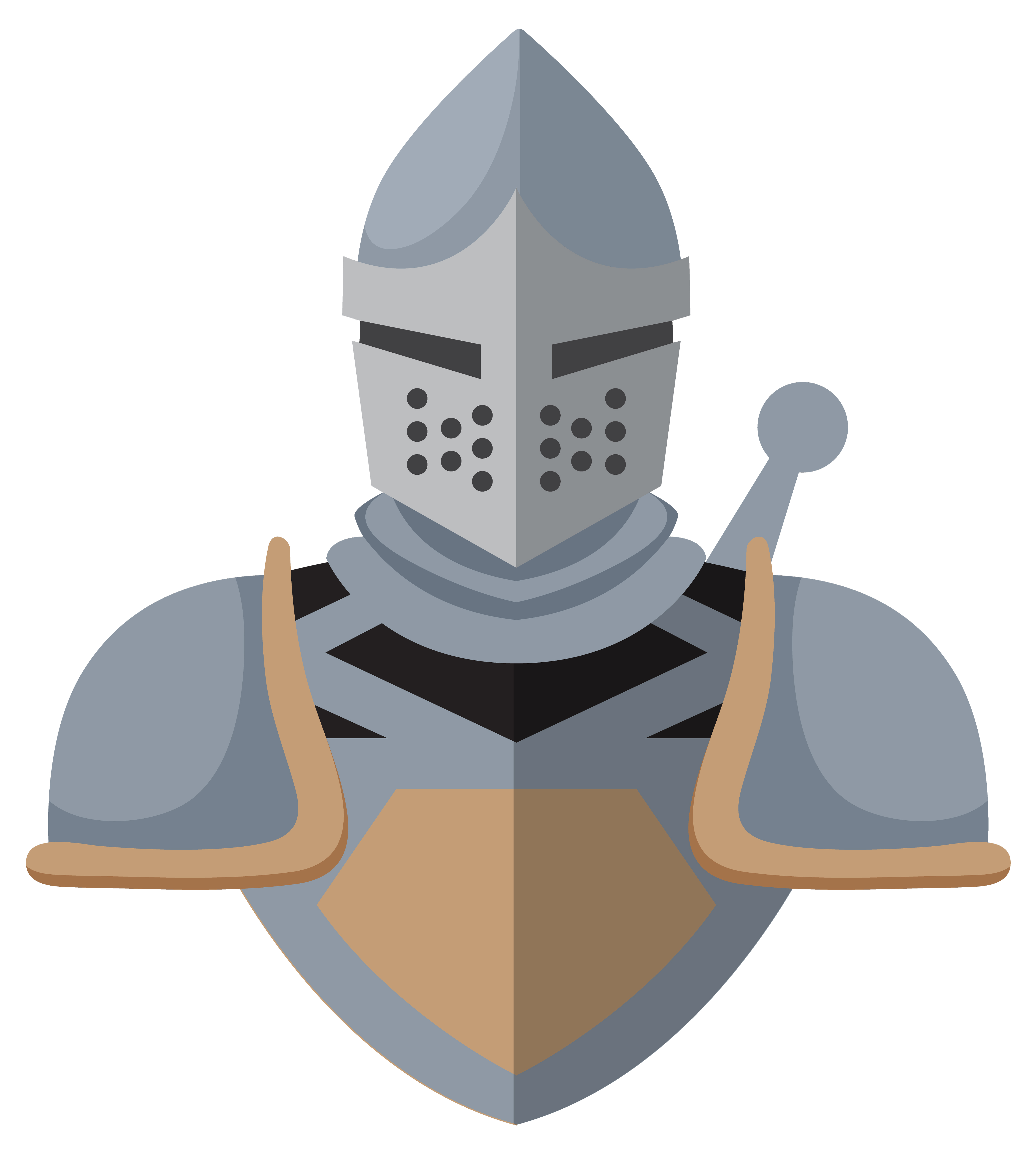 Armure en argent